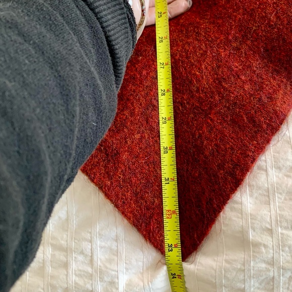 Sarah Pacini Lagenlook Oversized Mohair-Wool Blend Cardigan Laine - Picture 10 of 12